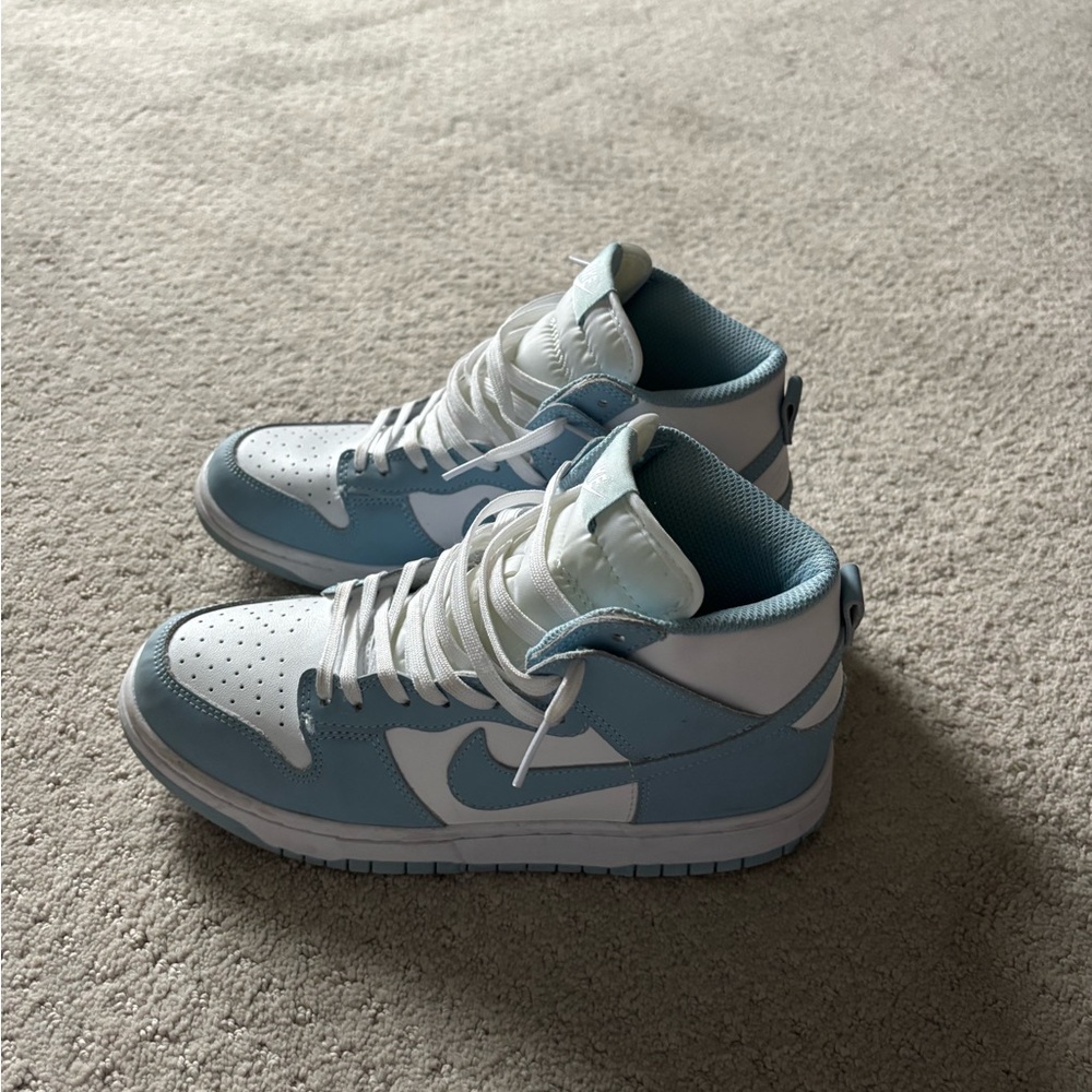 Nike Blue and White Sneakers